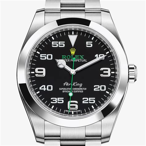 cinturino air king rolex nuovo|rolex air king history.